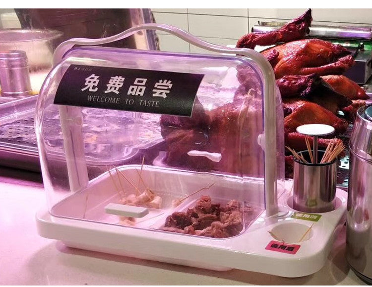 33*21*24 ABS Bread,Cake,Fruit and Vegetables Sample Tray with Draw