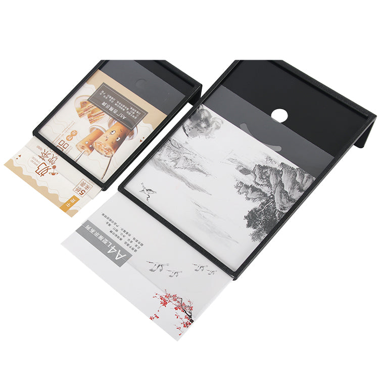 Professional design powerful multifunctional L-shaped display card rack