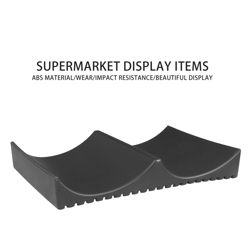 Factory Direct Sale Multi- Function Impact Resistance Wave Display Rack For Supermarket