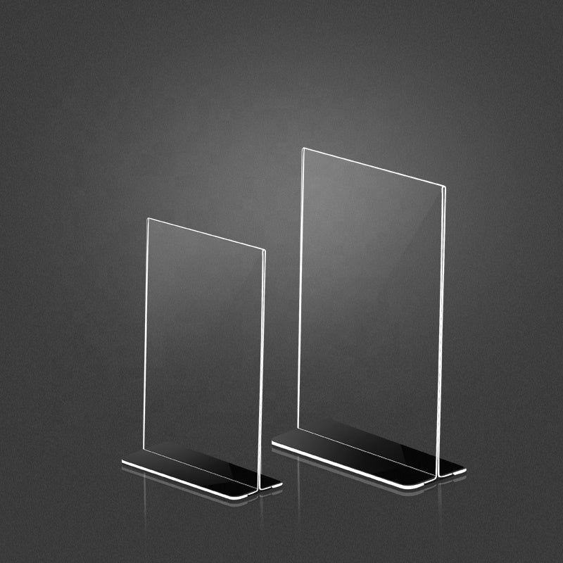 Custom Waterproof Supermarket Commodity Single Layer Without holes Acrylic Display Plate