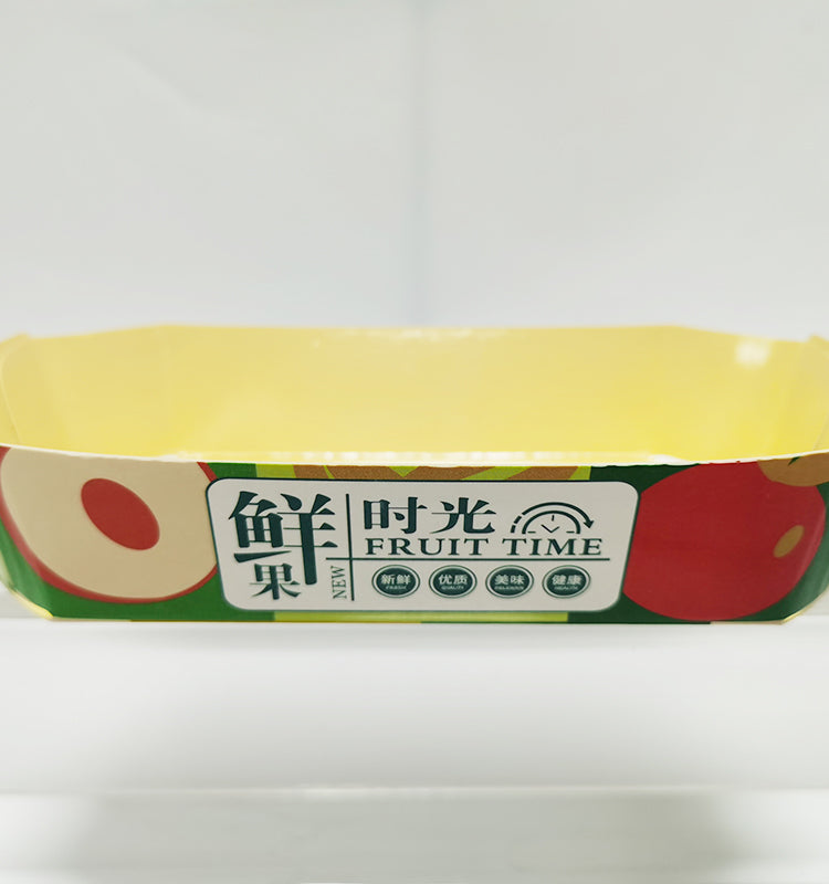 large size sweet love boat box Hot Dog fruit Kraft Paper Food Biodegradable French Fries paper Boat Box