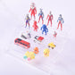 Customized toys acrylic show stand transparent cheap for kids cartoon shop supermarket product anime expo supermarket