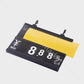 Newest double side supermarket price tag pp six rooms flexible numbers erasable Display Show Promotional For Store