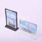 Desktop advertising board coffee cafe milk tea shop A4 A5 A6 customization white black sign Das ist eine anzeigetafel
