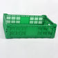 Green display case Fresh Box Turnover Packaging Crate display cabinet For Fruit Vegetable Turnover Crates