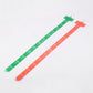 Orange 66cm 7.5cm Strip chips snack hanger PP 12 Hooks pop colorful Hangers Retail Clip Strips For Retailing shop