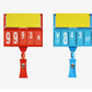 PVC ABS Plastic Waterproof Supermarket Digital Price display Board with Clip