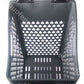 shopping cart large capacity multifunction PP Rubber wheel 2.8kg PP raw material tall shaped design colorful handles carts