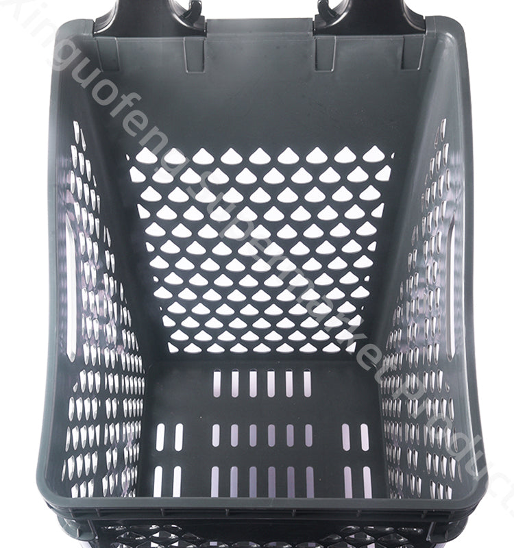 shopping cart large capacity multifunction PP Rubber wheel 2.8kg PP raw material tall shaped design colorful handles carts