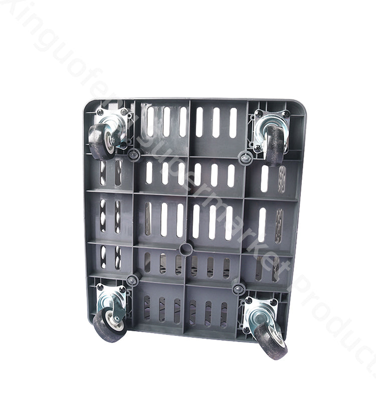 shopping cart large capacity multifunction PP Rubber wheel 2.8kg PP raw material tall shaped design colorful handles carts