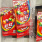 Orange 66cm 7.5cm Strip chips snack hanger PP 12 Hooks pop colorful Hangers Retail Clip Strips For Retailing shop