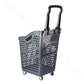shopping cart large capacity multifunction PP Rubber wheel 2.8kg PP raw material tall shaped design colorful handles carts