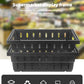 Green display case Fresh Box Turnover Packaging Crate display cabinet For Fruit Vegetable Turnover Crates