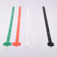 Orange 66cm 7.5cm Strip chips snack hanger PP 12 Hooks pop colorful Hangers Retail Clip Strips For Retailing shop