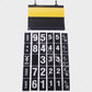 Newest double side supermarket price tag pp six rooms flexible numbers erasable Display Show Promotional For Store