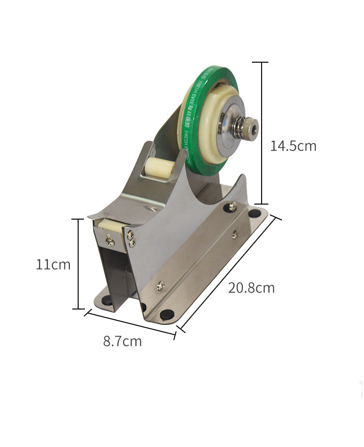 Supermarket vegetable baler environmental protection small adhesive special manual packaging mehines Tape packing machine
