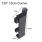 Supermarket fruit vegetable multi-layer stand display cabinet stair stand stepped ramp corner rack ABS material