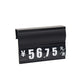 Waterproof Supermarket commodity combined Hanging single layer small price taps