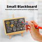 Custom Wooden Stand Small Blackboard Activity Prompt Board