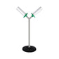 Direct selling supermarket metal floor stand roll bag stand