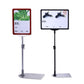 HOT SELL super maket frame board free standing for display
