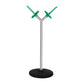 Direct selling supermarket metal floor stand roll bag stand