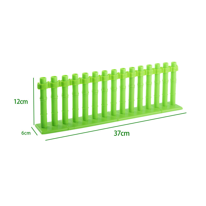 Promotion Grass Hedge Plastic Partition Boxwood Green Plant Decoration Bamboo guardrail