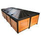 Supermarket fruit vegetable multi-layer stand display cabinet stair stand stepped ramp corner rack ABS material