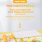 Custom Fruit Plastic Package Liner Bottom Tray For Supermarket categorization and Tidiness
