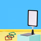 HOT SELL super maket frame board free standing for display