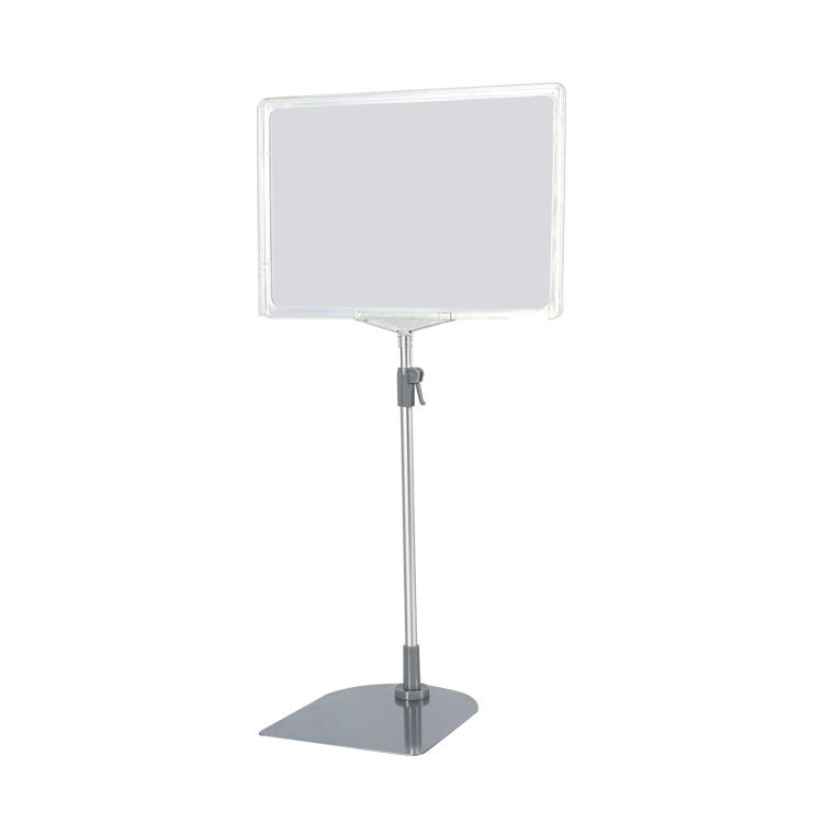 Factory supply price tag supermarket plastic sign stand poster stand