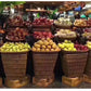 60 50 43 Ole supermarket Fruit and Vegetable display resin basket