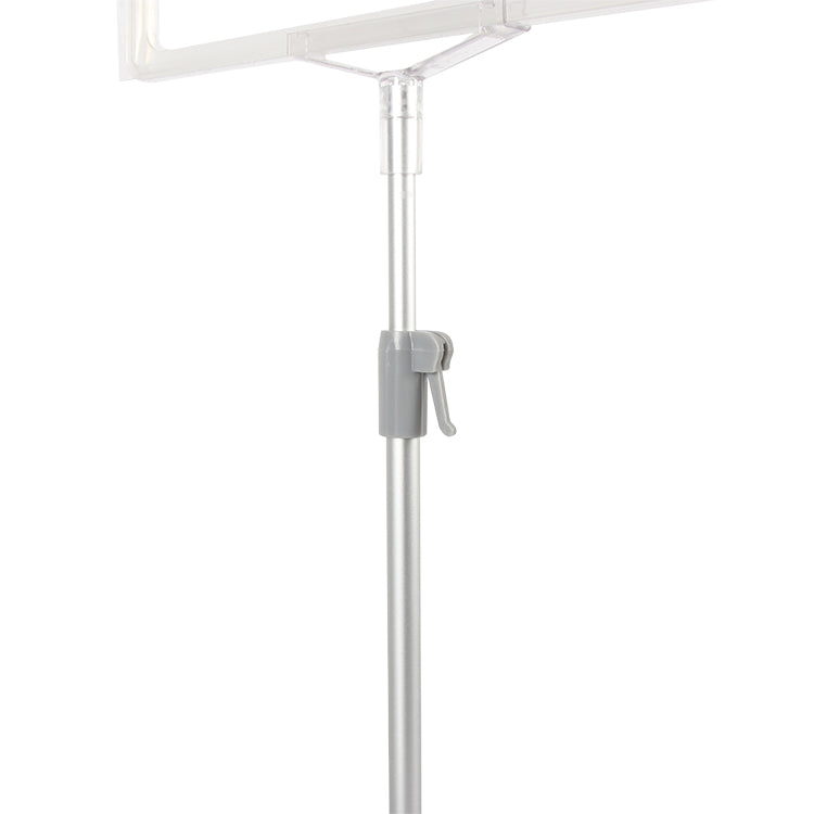 Factory supply price tag supermarket plastic sign stand poster stand
