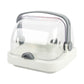The manufacturer provides a fruit tasting display stand with a transparent cover