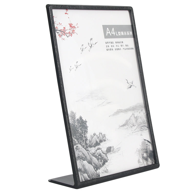 Professional design powerful multifunctional L-shaped display card rack