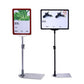 HOT SELL super maket frame board free standing for display