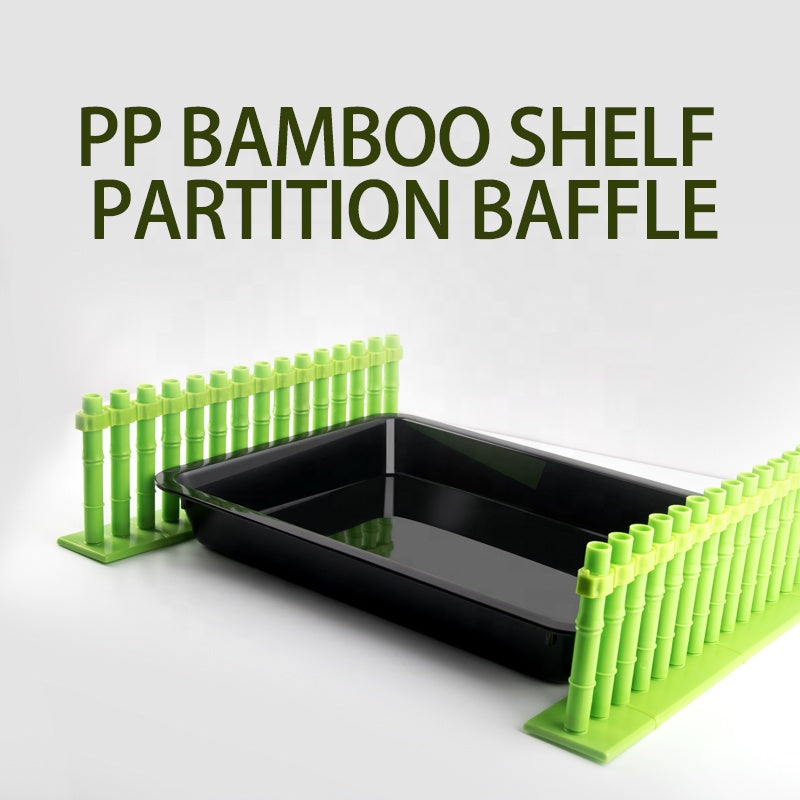 Promotion Grass Hedge Plastic Partition Boxwood Green Plant Decoration Bamboo guardrail