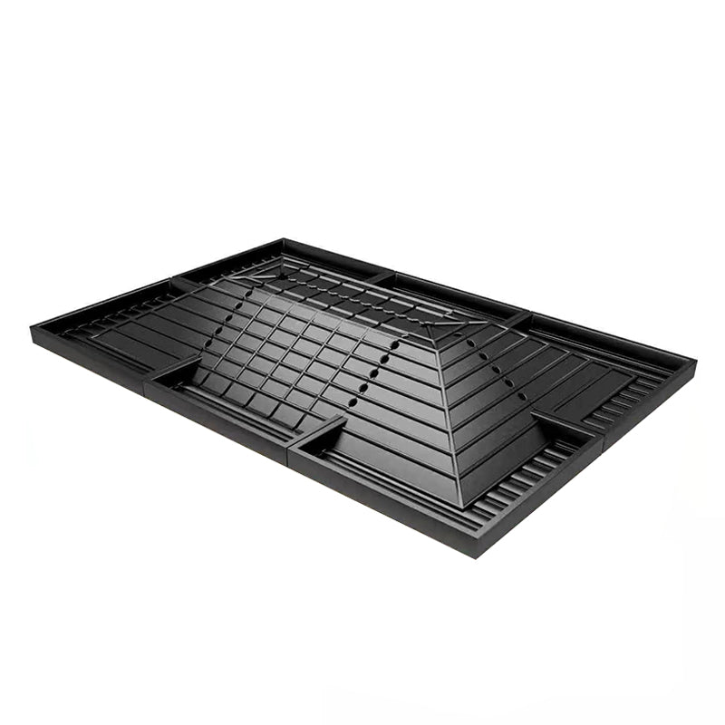 Supermarket fruit vegetable multi-layer stand display cabinet stair stand stepped ramp corner rack ABS material