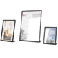 Professional design powerful multifunctional L-shaped display card rack