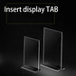 Custom Waterproof Supermarket Commodity Single Layer Without holes Acrylic Display Plate