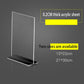 Custom Waterproof Supermarket Commodity Single Layer Without holes Acrylic Display Plate